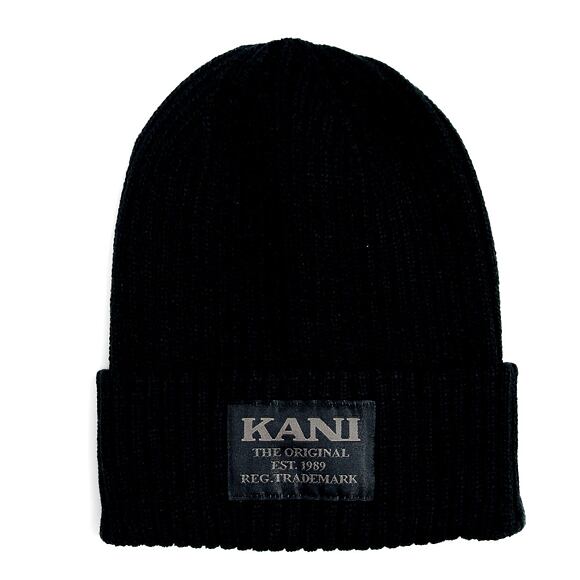 Kulich Karl Kani - Woven Retro Classic Beanie - Black