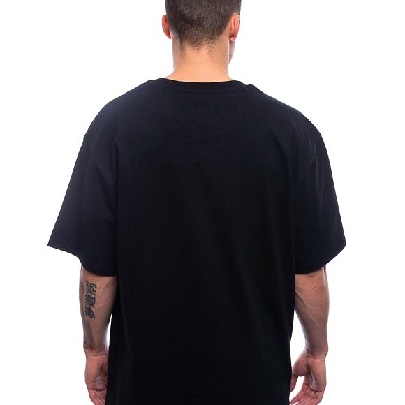 Triko Karl Kani Old English Chrome Tee black