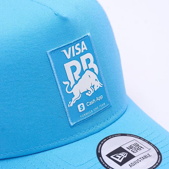 Kšiltovka New Era -  Seasonal 9FORTY Trucker - Visa Cash App Racing - Bright Blue