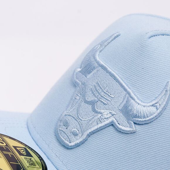 Kšiltovka New Era - NBA Color Pack 59FIFTY A-Frame - Chicago Bulls - Baby Blue