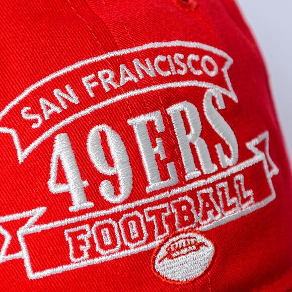 Kšiltovka New Era - 9TWENTY Retro - San Francisco 49ers - Scarlet