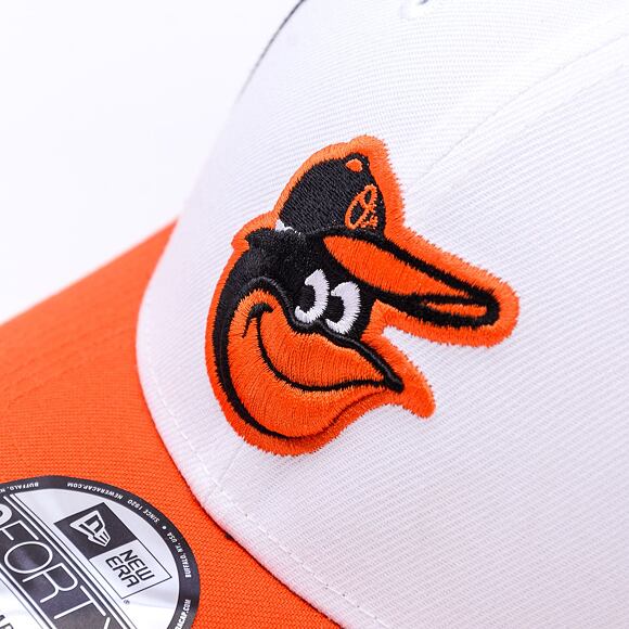 Kšiltovka New Era 9FORTY MLB The League Baltimore Orioles Strapback Home Logo