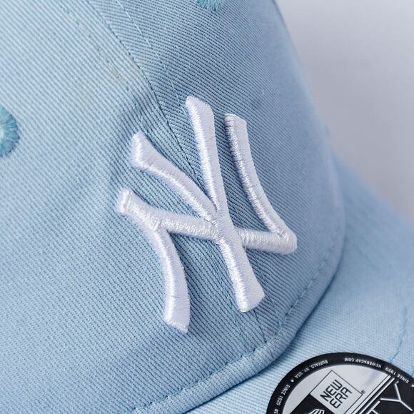 Dětská Kšiltovka New Era - 9FORTY Infant League Essential - NY Yankees - Pastel Blue / White