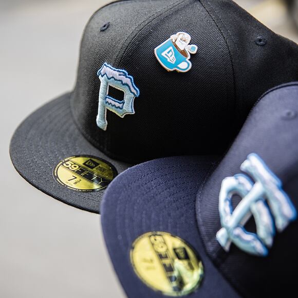 Kšiltovka New Era - 59FIFTY "Wintertime Pin" - Pittsburgh Pirates - Black