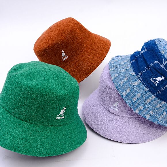 Klobouk Kangol - Bermuda Bucket - Turf Green