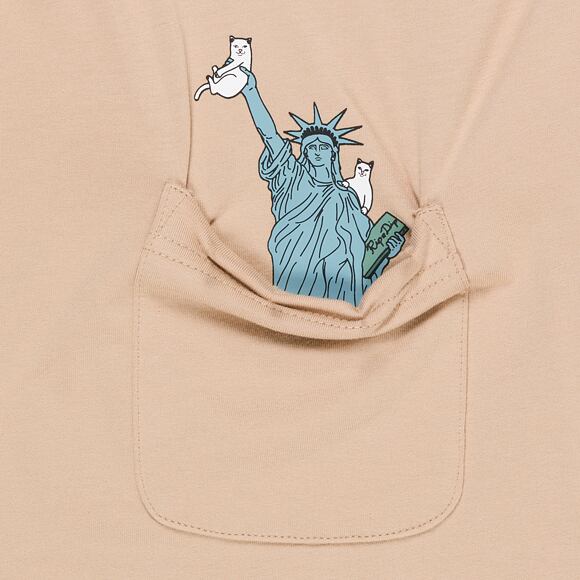 Triko Rip N Dip - Liberty Pocket Tee - Almond