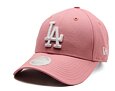 Dámská Kšiltovka New Era - MLB Essential 9FORTY - LA Dodgers - Pink / White