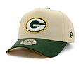 Kšiltovka New Era - 9FORTY A-Frame Cream Patch - Green Bay Packers - Stone / Dark Green