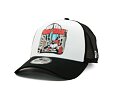 Kšiltovka New Era - 9FORTY Trucker Graphic Print - New York - Black