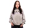 Dámská Mikina Karl Kani Woven Signature Glitter OS Hoodie light grey