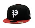 Kšiltovka New Era - MLB Visor Clip 59FIFTY - Philadelphia Phillies - Black / Red