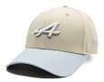 Kšiltovka New Era - F1 Acid Wash 9FORTY - Alpine Racing - Cream / Pastel Blue