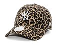 Dámská Kšiltovka New Era - MLB Leopard 9FORTY - NY Yankees - Black / White