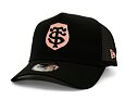 Kšiltovka New Era - 9FORTY Trucker Third - Stade Toulousain - Black / Pink