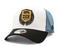 Kšiltovka New Era 9FORTY A-Frame Trucker Moto Guzzi - Uniform Blue / Black