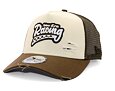 Kšiltovka New Era - Motosport 9FORTY Trucker - Cream / Brown