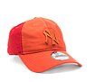 Kšiltovka New Era 9TWENTY MLB Multi Texture  New York Yankees Rust Orange