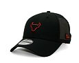 Kšiltovka New Era - 9FORTY Home Field Trucker - Chicago Bulls - Black