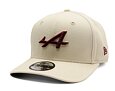 Kšiltovka New Era - F1 Seasonal 9FIFTY Original Fit - Alpine Racing - Cream / Burgundy