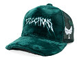 Kšiltovka Reflection Luxury Fuzzy Trucker - Bottle Green/ White