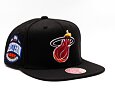 Kšiltovka Mitchell & Ness NBA Conference Patch Snapback Hwc Miami Heat Black