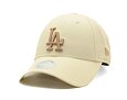 Dámská kšiltovka New Era - 9FORTY League Essential - LA Dodgers - Beige / Camel