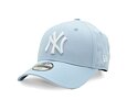 Dětská Kšiltovka New Era - 9FORTY League Essential - NY Yankees - Pastel Blue / White