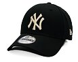 Kšiltovka New Era - MLB Essential 9FORTY - NY Yankees - Black / Stone