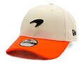 Kšiltovka New Era - F1 Contrast Visor 9FORTY - Mclaren Racing - Off White / Safety Orange