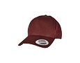 Kšiltovka Yupoong 5-Panel Curved Classic Snapback burgundy