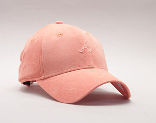 Dámská Kšiltovka New Era Women Felt Atlanta Braves 9FORTY Blush Strapback