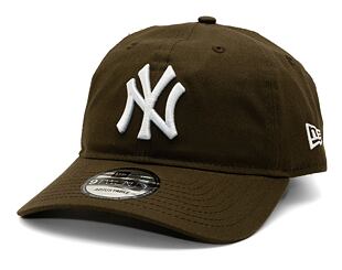 Kšiltovka New Era 9TWENTY MLB NOS League Essential New York Yankees - Walnut / White