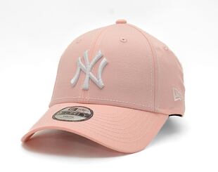 Dětská Kšiltovka New Era - 9FORTY Contrast Stitch - NY Yankees - Pink / White