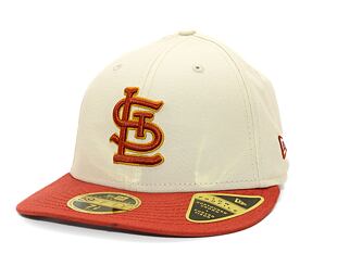 Kšiltovka New Era - 59FIFTY Low Profile "Late Fall Vibes" - St. Louis Cardinals - Cream / Rust