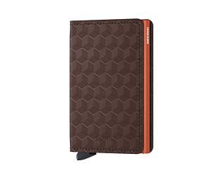 Peněženka Slimwallet Secrid Optical Brown-Orange