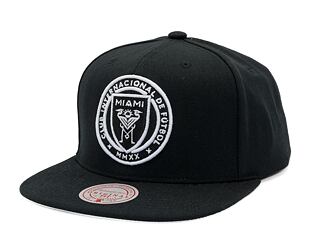 Kšiltovka Mitchell & Ness - Evergreen Black White Snapback - Inter Miami Cf - Black