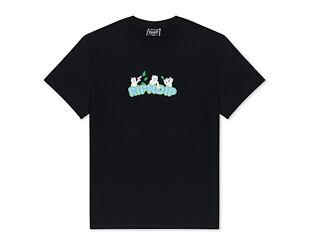 Triko Rip N Dip - Club Cream Tee - Black