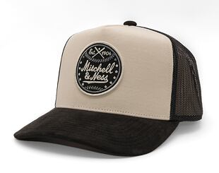 Kšiltovka Mitchell & Ness - Baseball Trucker - Cream/Black