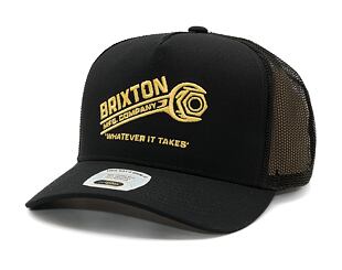 Kšiltovka Brixton Wrench C Np MP Trucker Hat - Black/Black
