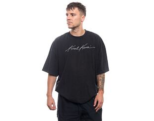 Triko Karl Kani Autograph Washed Boxy Tee black