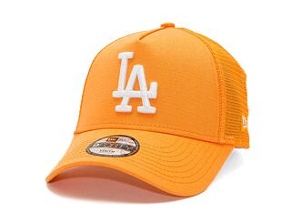 Dětská Kšiltovka New Era - 9FORTY Trucker League Essential - LA Dodgers - Orange