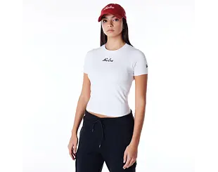 Dámské triko New Era - Slim Tee - White / Black