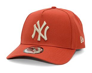 Kšiltovka New Era - 9FORTY A-Frame League Essential - NY Yankees - Rust / Stone