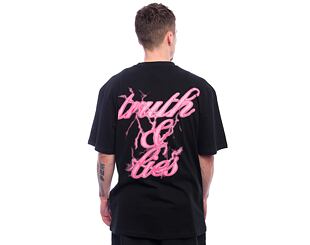 Triko Karl Kani - Retro T&L Backprint Tee - black/pink