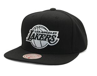 Kšiltovka Mitchell & Ness - Evergreen Black/White Snapback - Los Angeles Lakers - Black