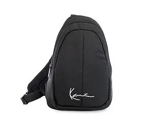 Taška Karl Kani Signature Crossbody Sling Bag - Black