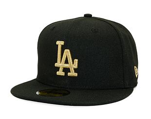 Kšiltovka New Era - 59FIFTY MLB Coops Metallic - LA Dodgers - Black / Gold