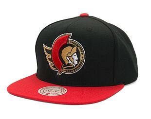 Kšiltovka Mitchell & Ness - Team 2 Tone 2.0 Snapback - Ottawa Senators - Black/Red