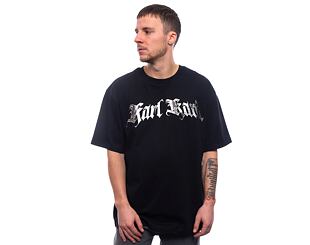 Triko Karl Kani Old English Chrome Tee black