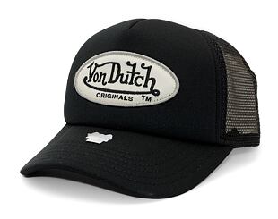 Kšiltovka Von Dutch - Trucker Tampa - Polyester Foam - Black/Black